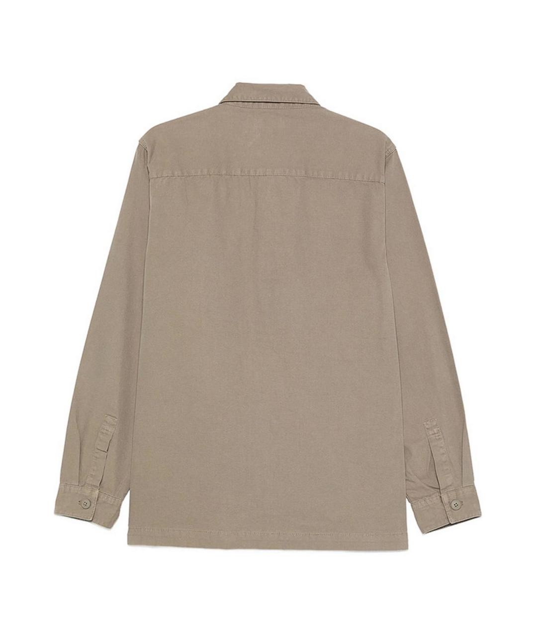 BARBOUR Зеленая хлопковая классическая рубашка, фото 3