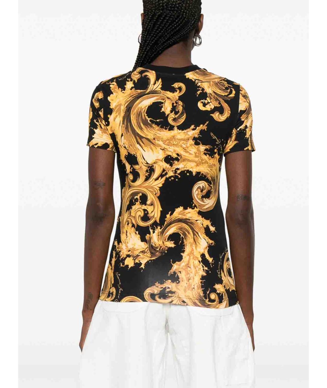 VERSACE JEANS COUTURE Мульти хлопковая футболка, фото 5