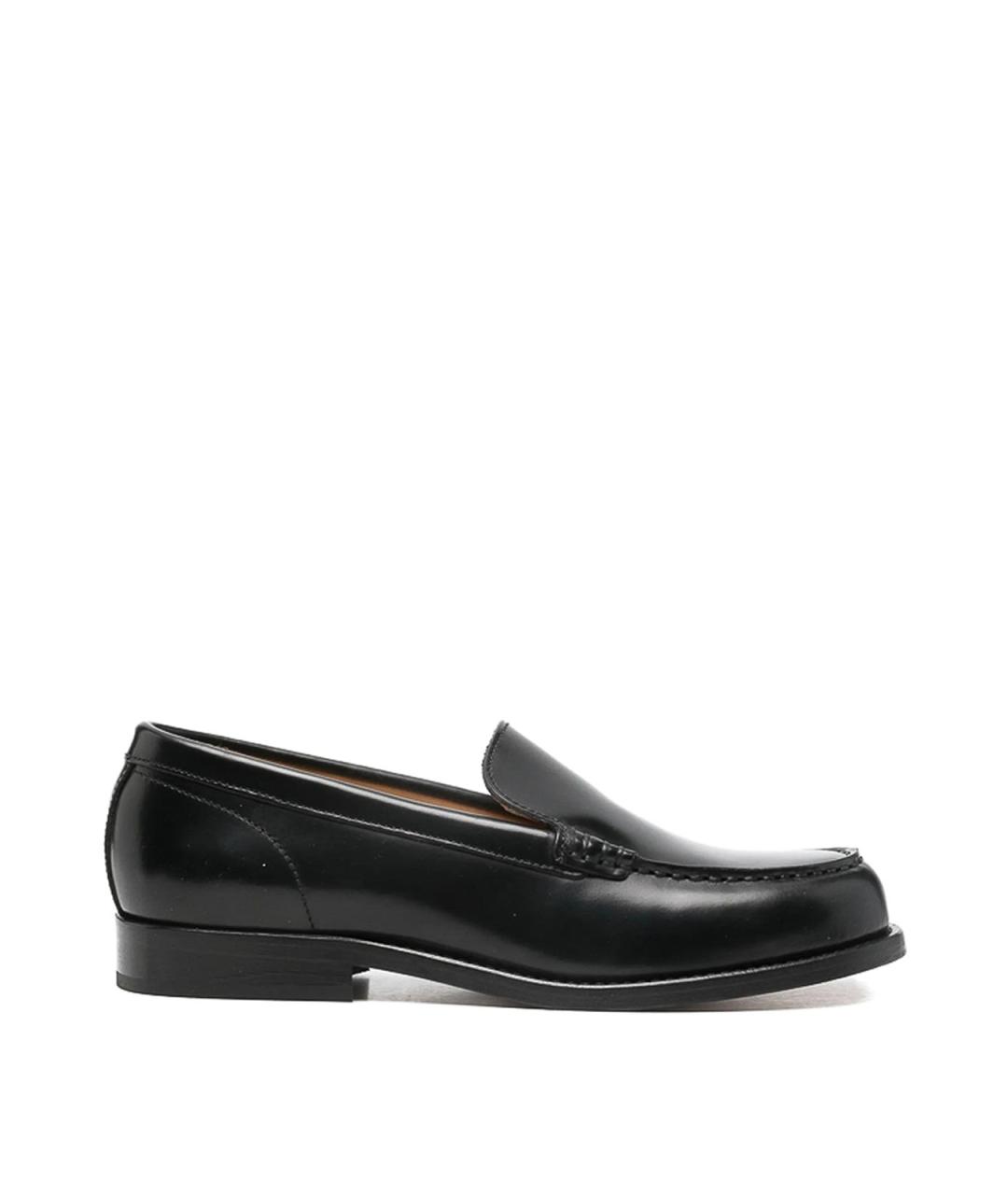 A.P.C. Черные кожаные лоферы, фото 5