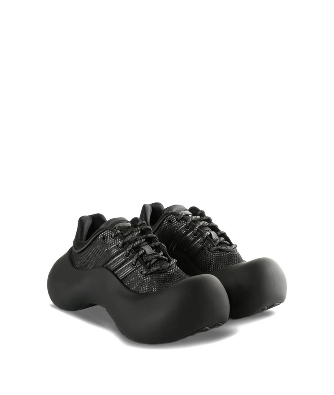 ADIDAS Черные резиновые кроссовки, фото 3