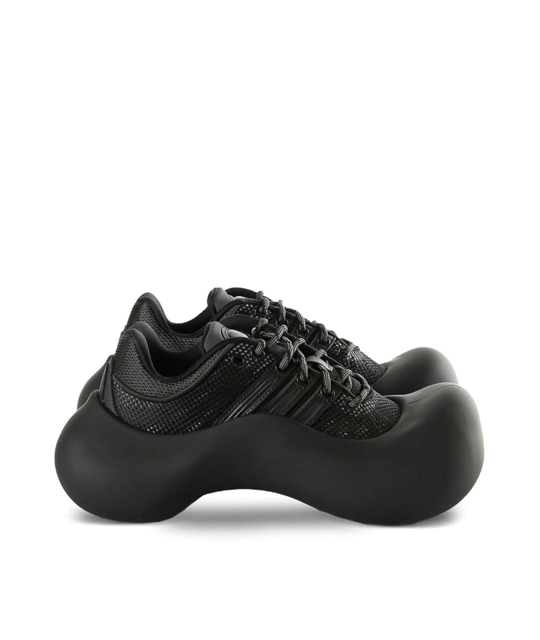 ADIDAS Черные резиновые кроссовки, фото 1