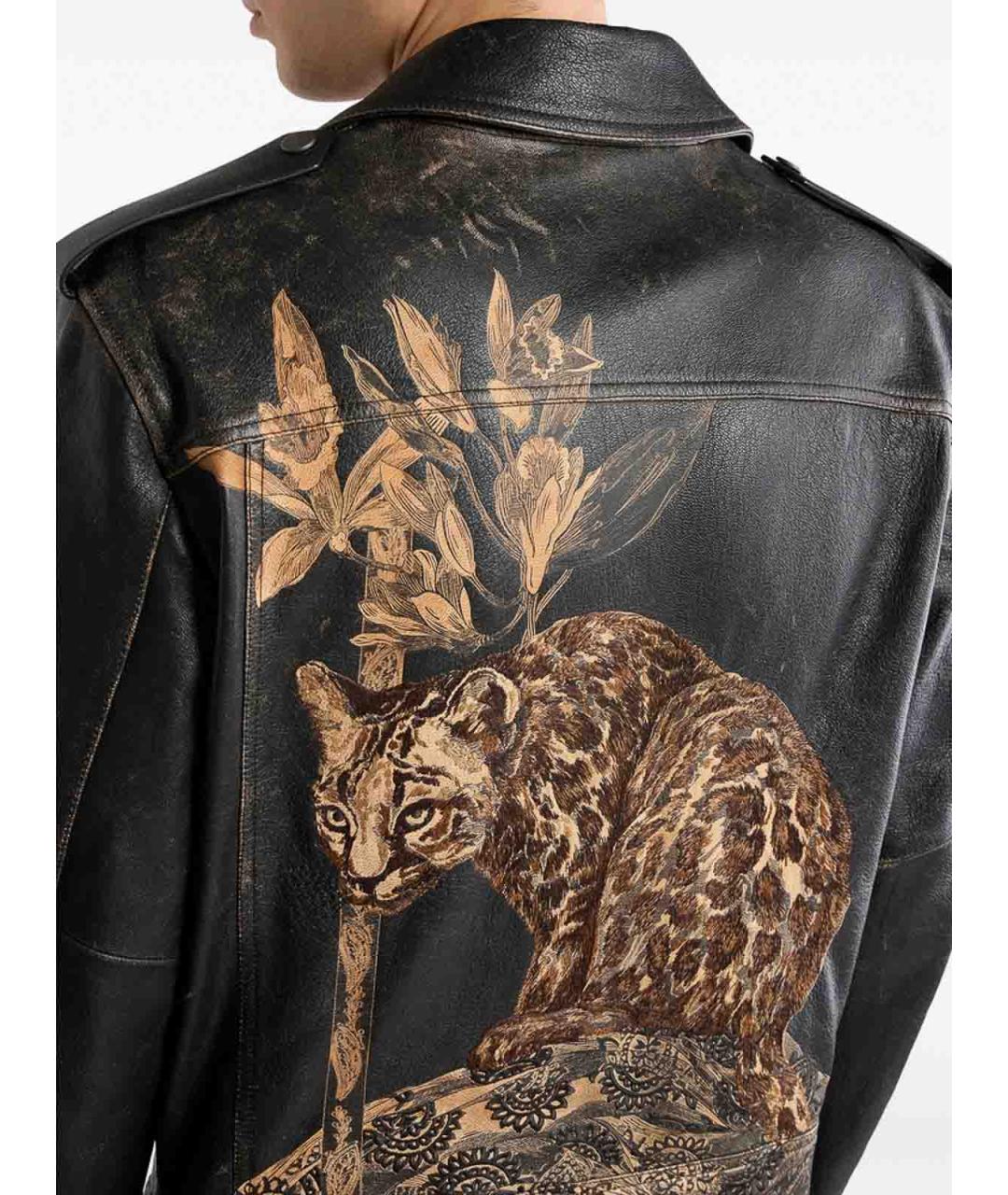ETRO Мульти кожаная куртка, фото 3