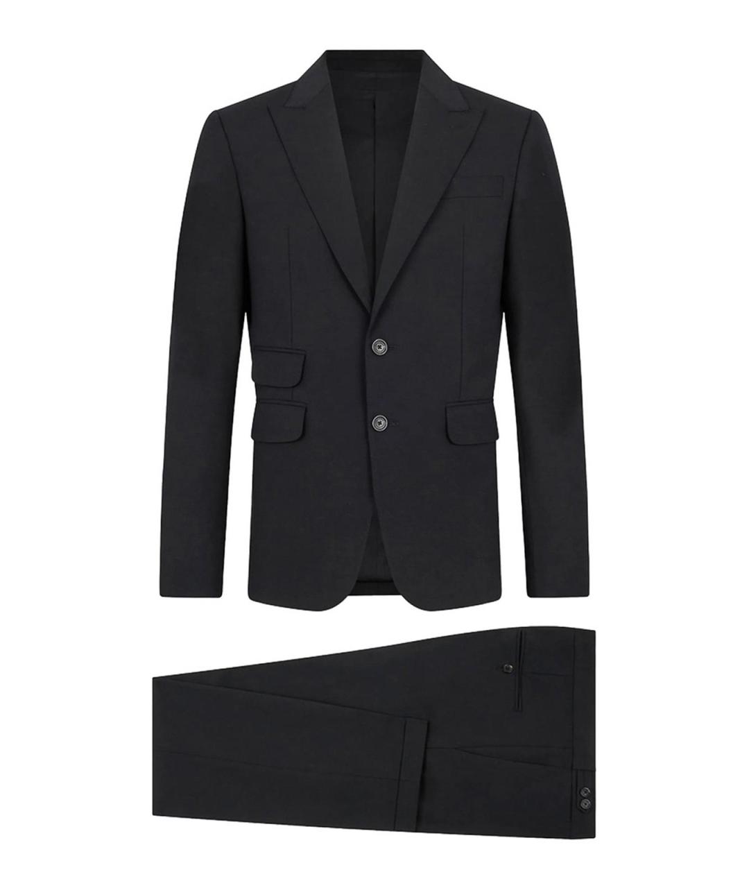 DSQUARED2 Черный классический костюм, фото 3