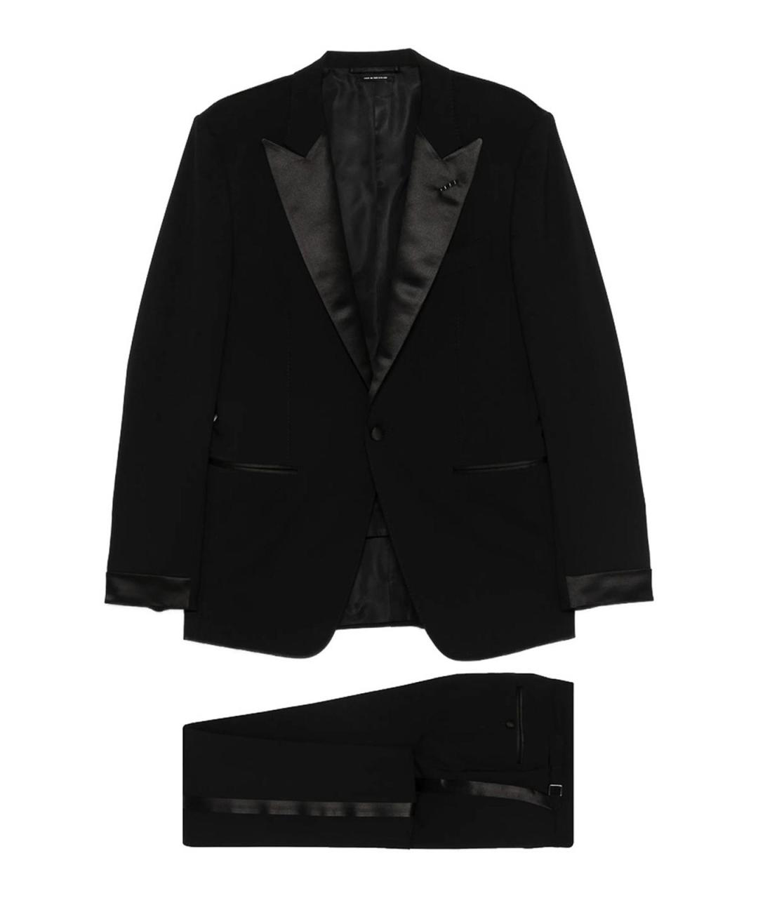 TOM FORD Черный шелковый пиджак, фото 6