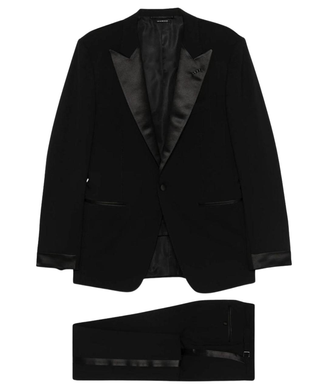 TOM FORD Черный шелковый пиджак, фото 7