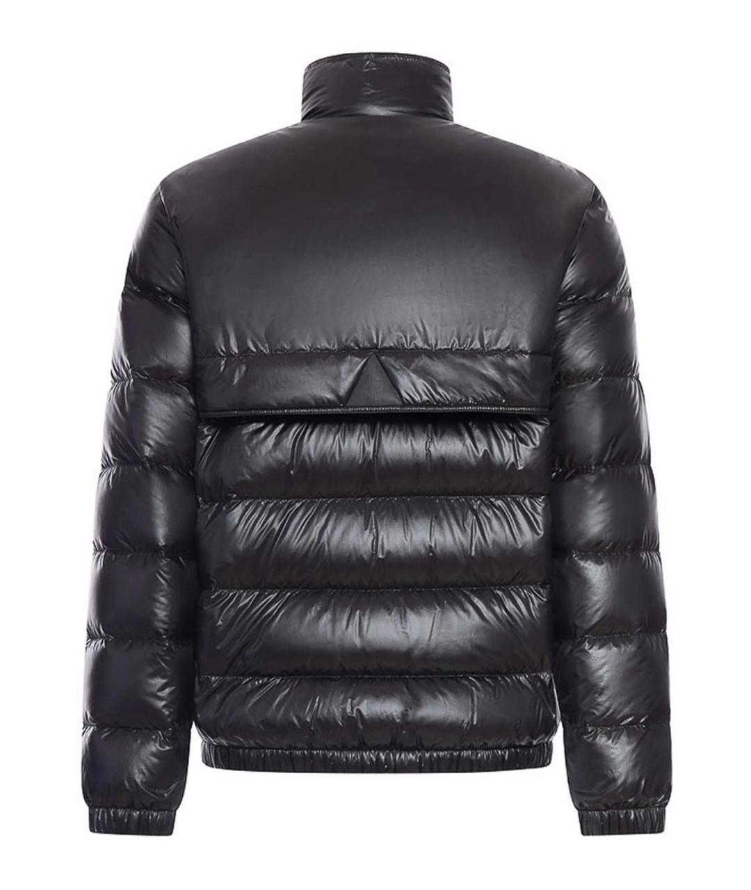 MONCLER Черный пуховик, фото 2