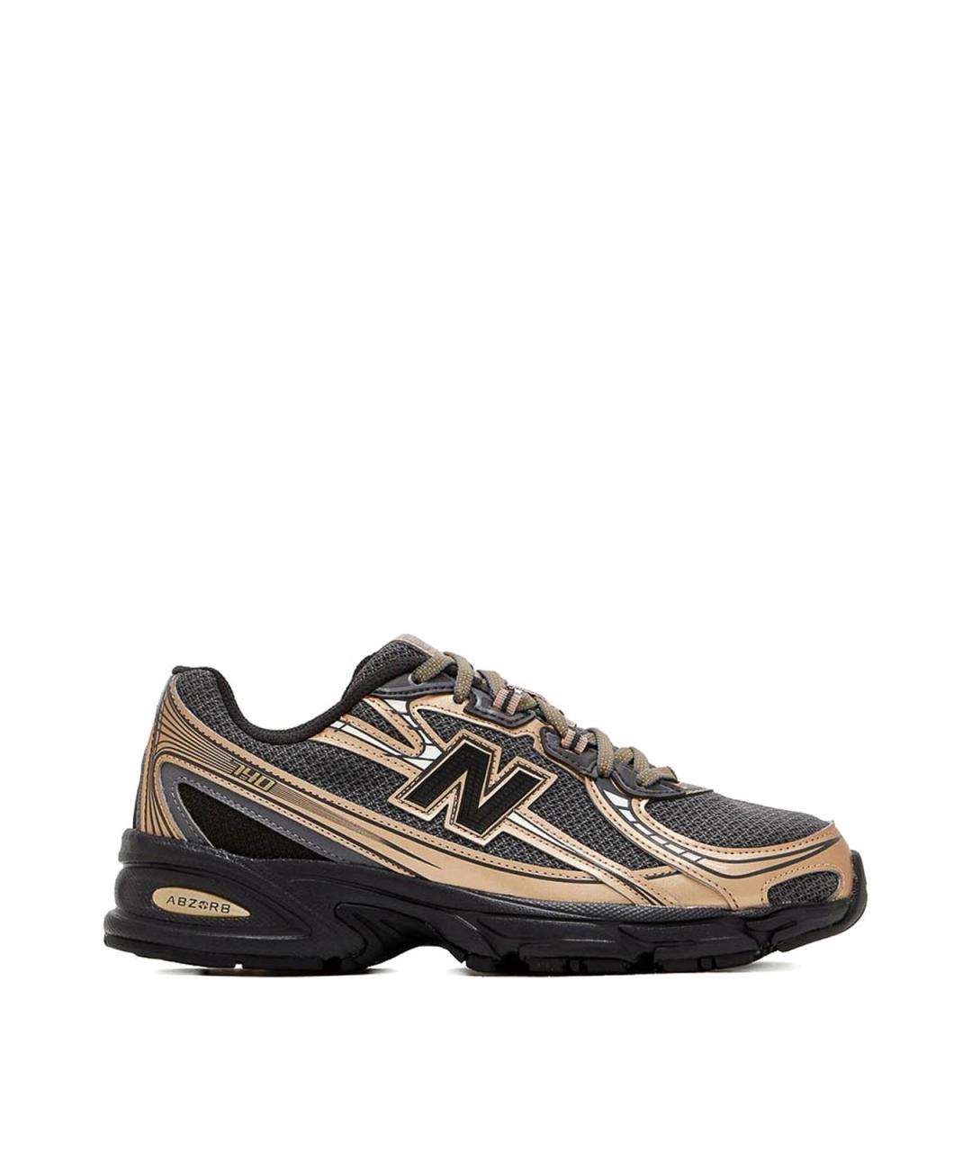NEW BALANCE Черные резиновые кроссовки, фото 1