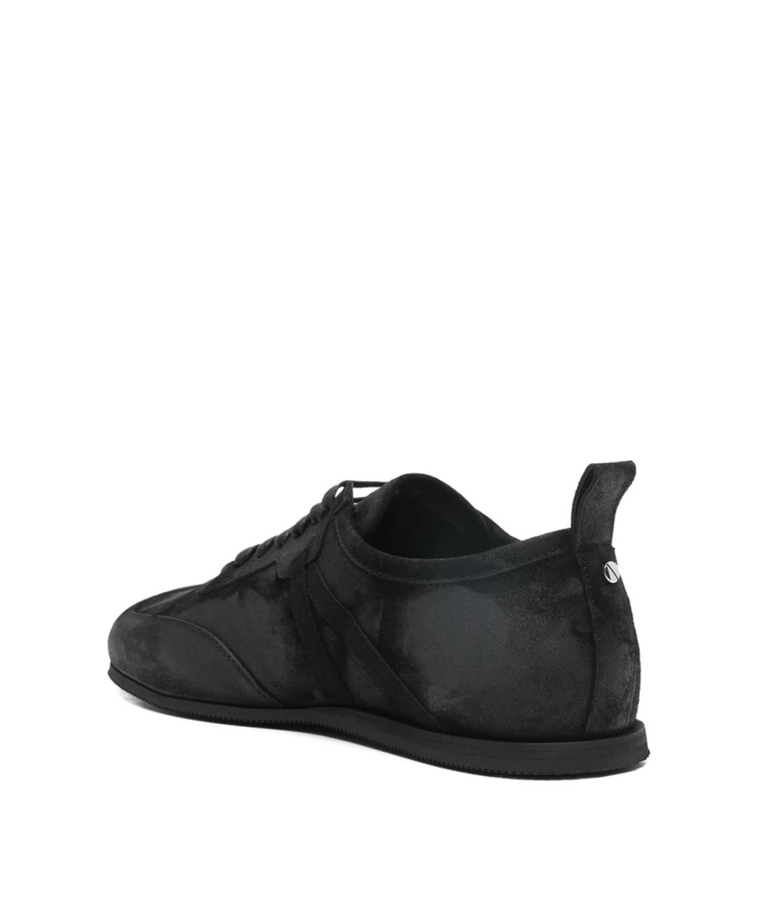 ANN DEMEULEMEESTER Черные низкие кроссовки / кеды, фото 3