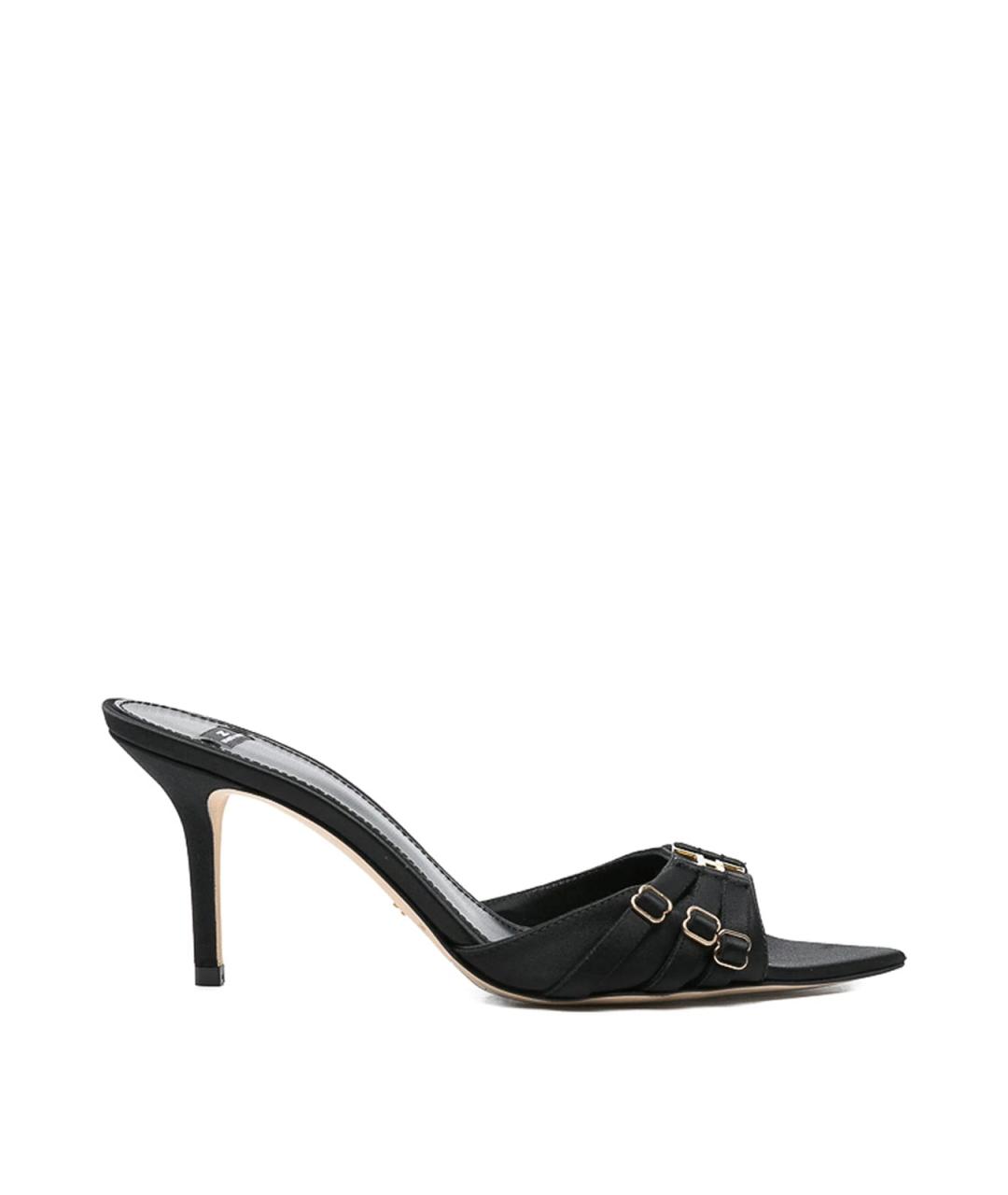 ELISABETTA FRANCHI Черные мюли, фото 1