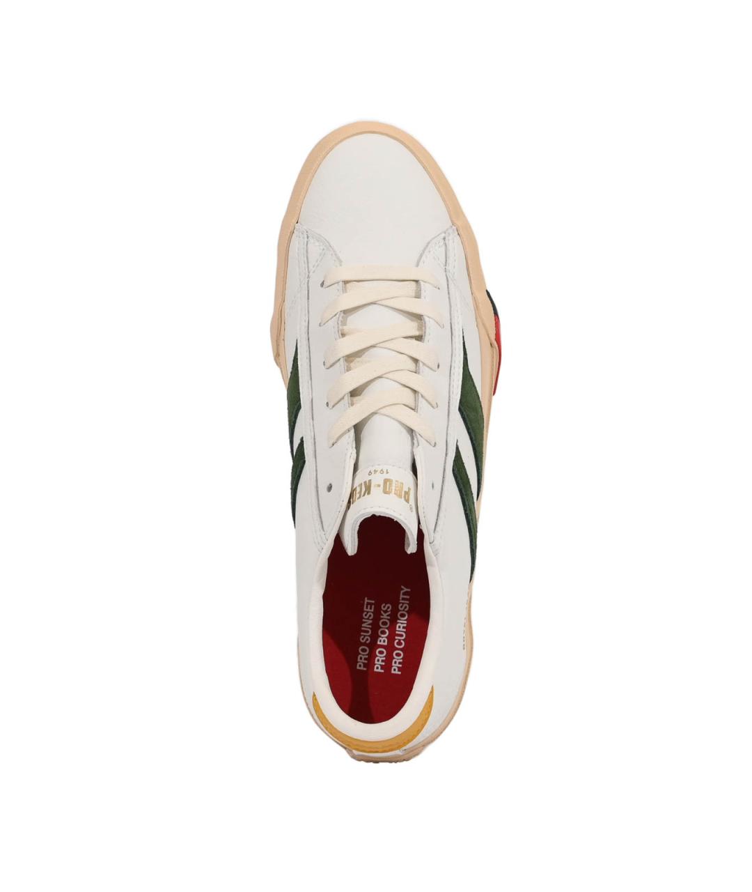 PRO-KEDS Белые кожаные низкие кроссовки / кеды, фото 3