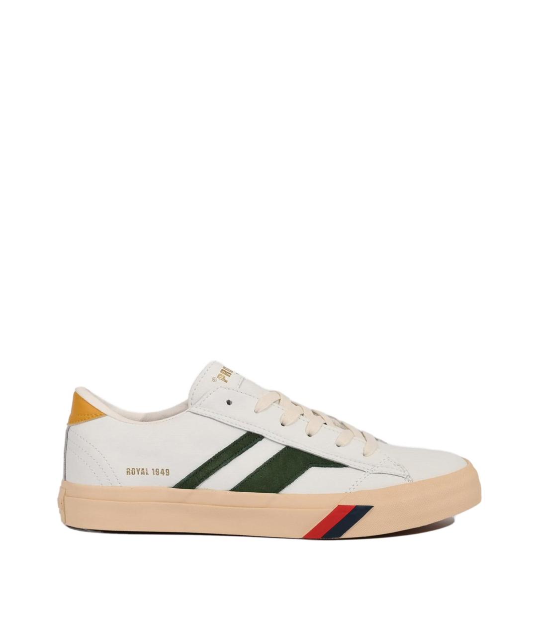 PRO-KEDS Белые кожаные низкие кроссовки / кеды, фото 1