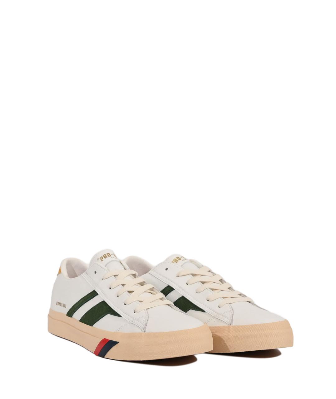 PRO-KEDS Белые кожаные низкие кроссовки / кеды, фото 4