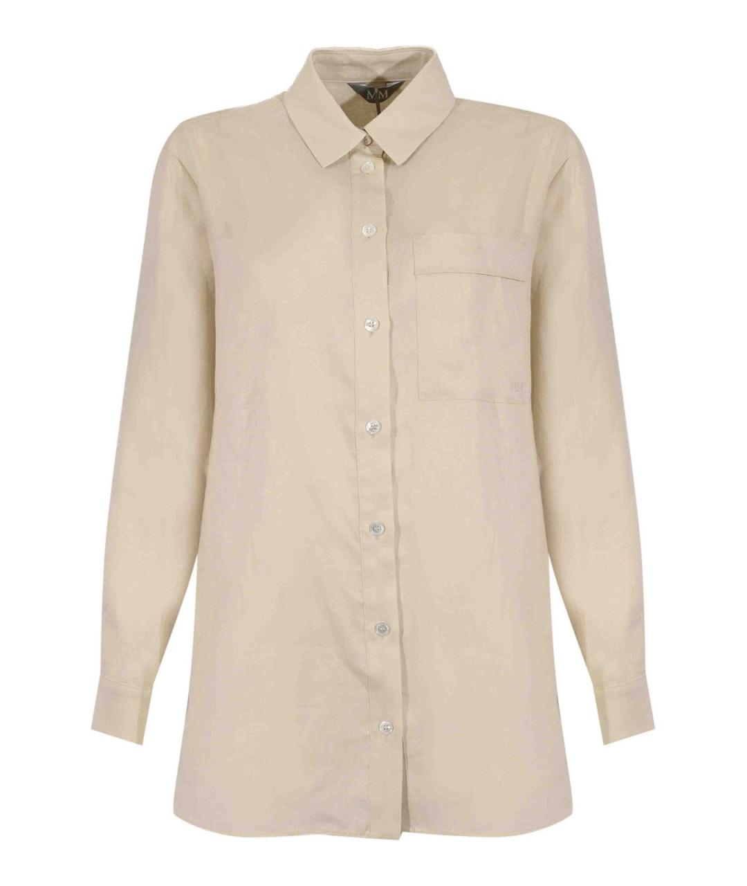 MM6 MAISON MARGIELA Льняная рубашка, фото 1