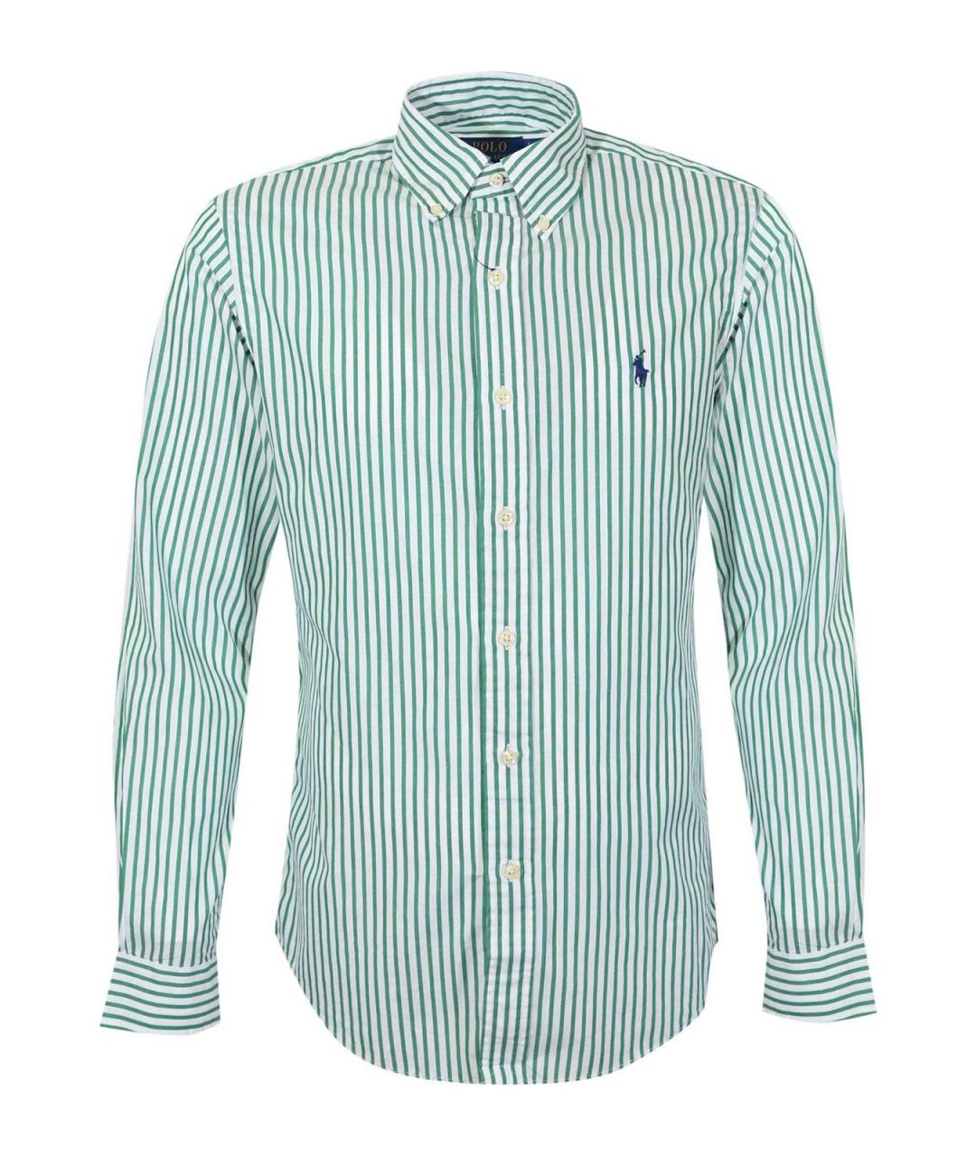 POLO RALPH LAUREN Белая хлопковая классическая рубашка, фото 1
