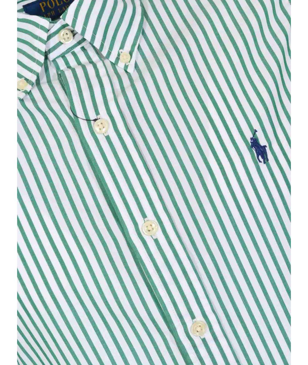 POLO RALPH LAUREN Белая хлопковая классическая рубашка, фото 3
