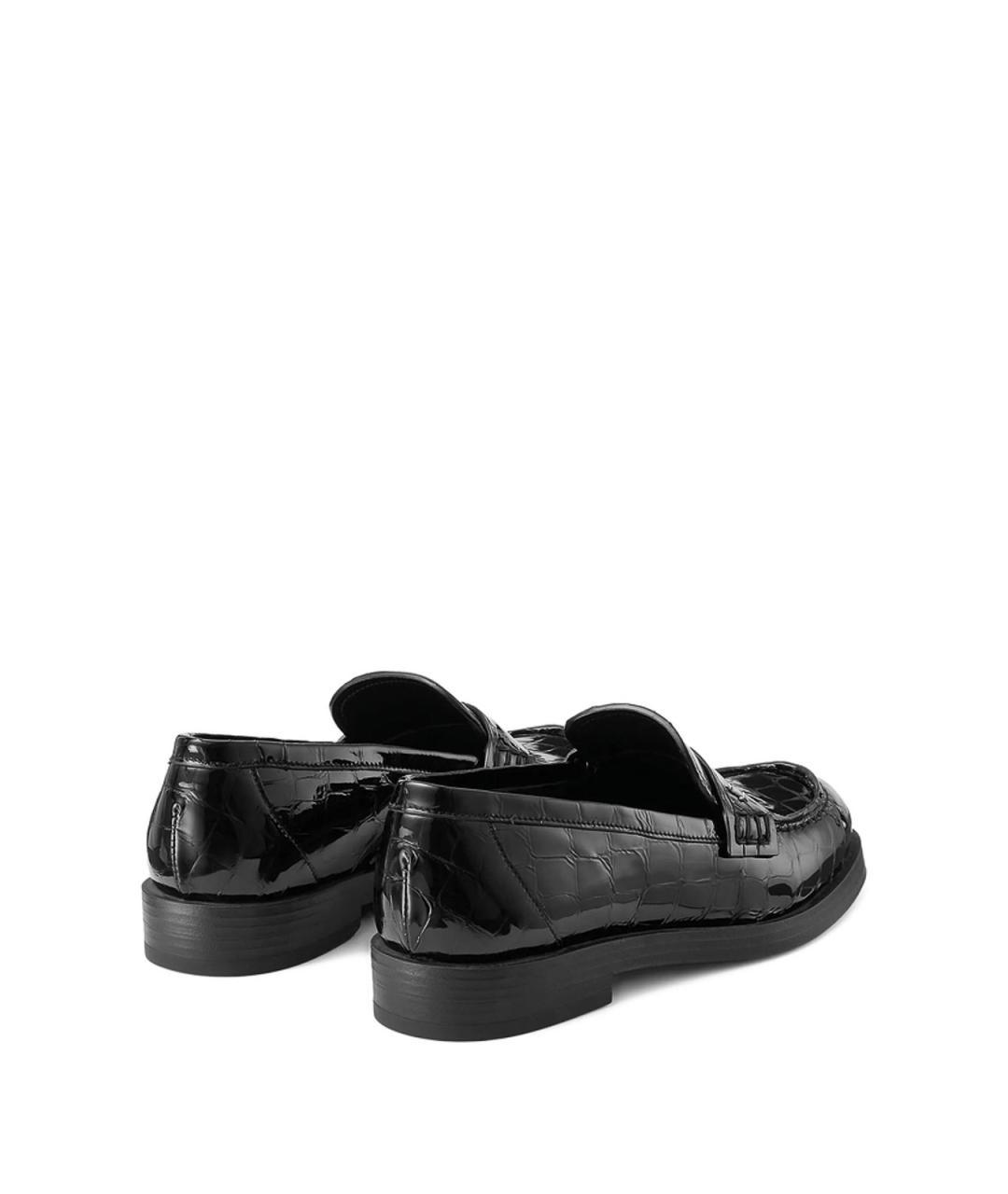 JIMMY CHOO Черные кожаные лоферы, фото 2