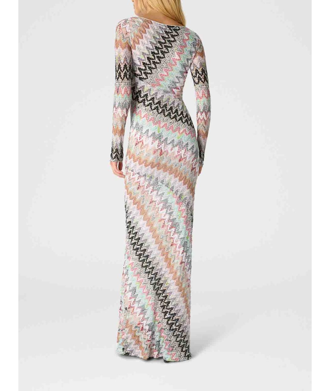 MISSONI Мульти вискозное повседневное платье, фото 3
