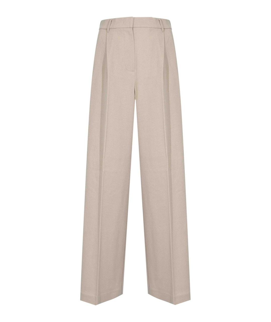 MM6 MAISON MARGIELA Хлопковые брюки широкие, фото 1