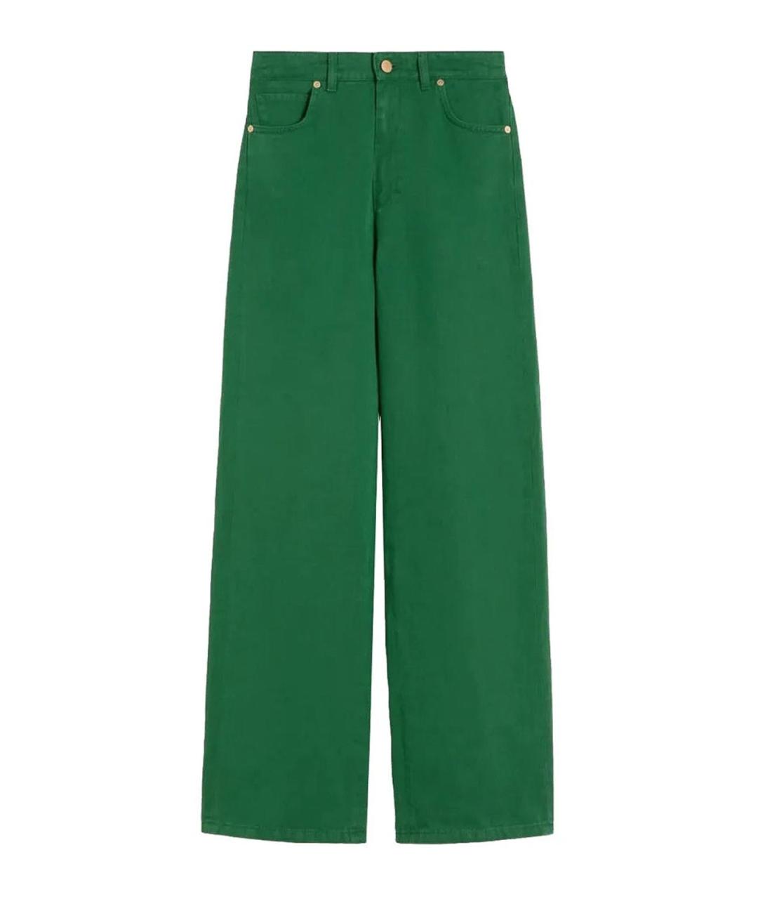 'S MAX MARA Хлопковые прямые брюки, фото 1
