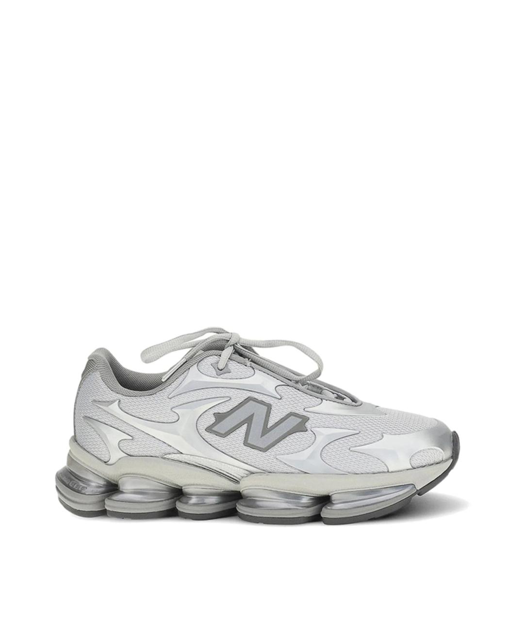 NEW BALANCE Серебряные кроссовки, фото 1