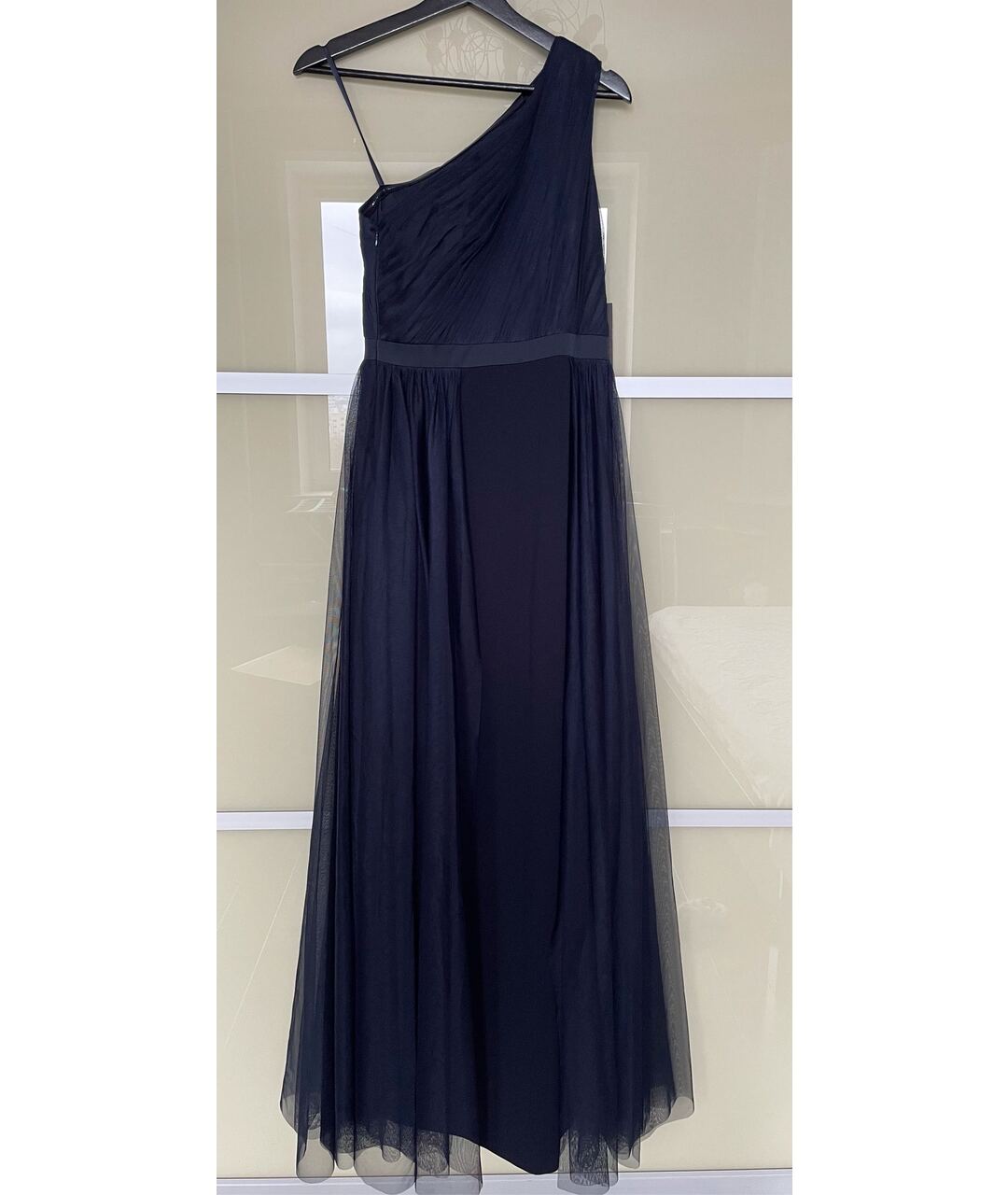 AIDAN MATTOX Темно-синее полиэстеровое вечернее платье, фото 2