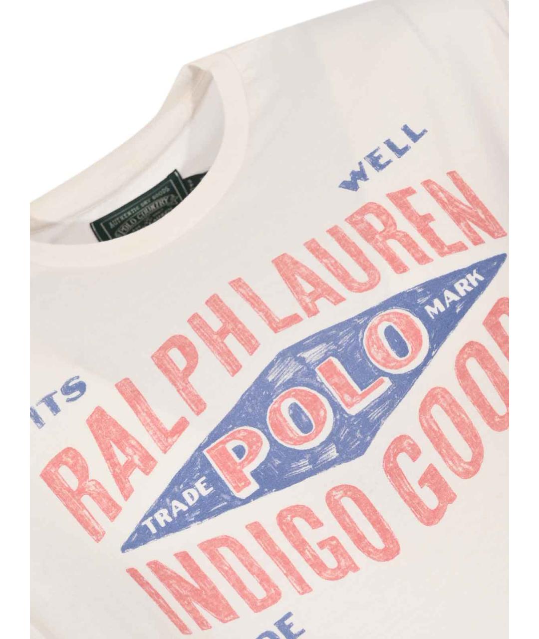 POLO RALPH LAUREN Мульти хлопковая футболка, фото 3