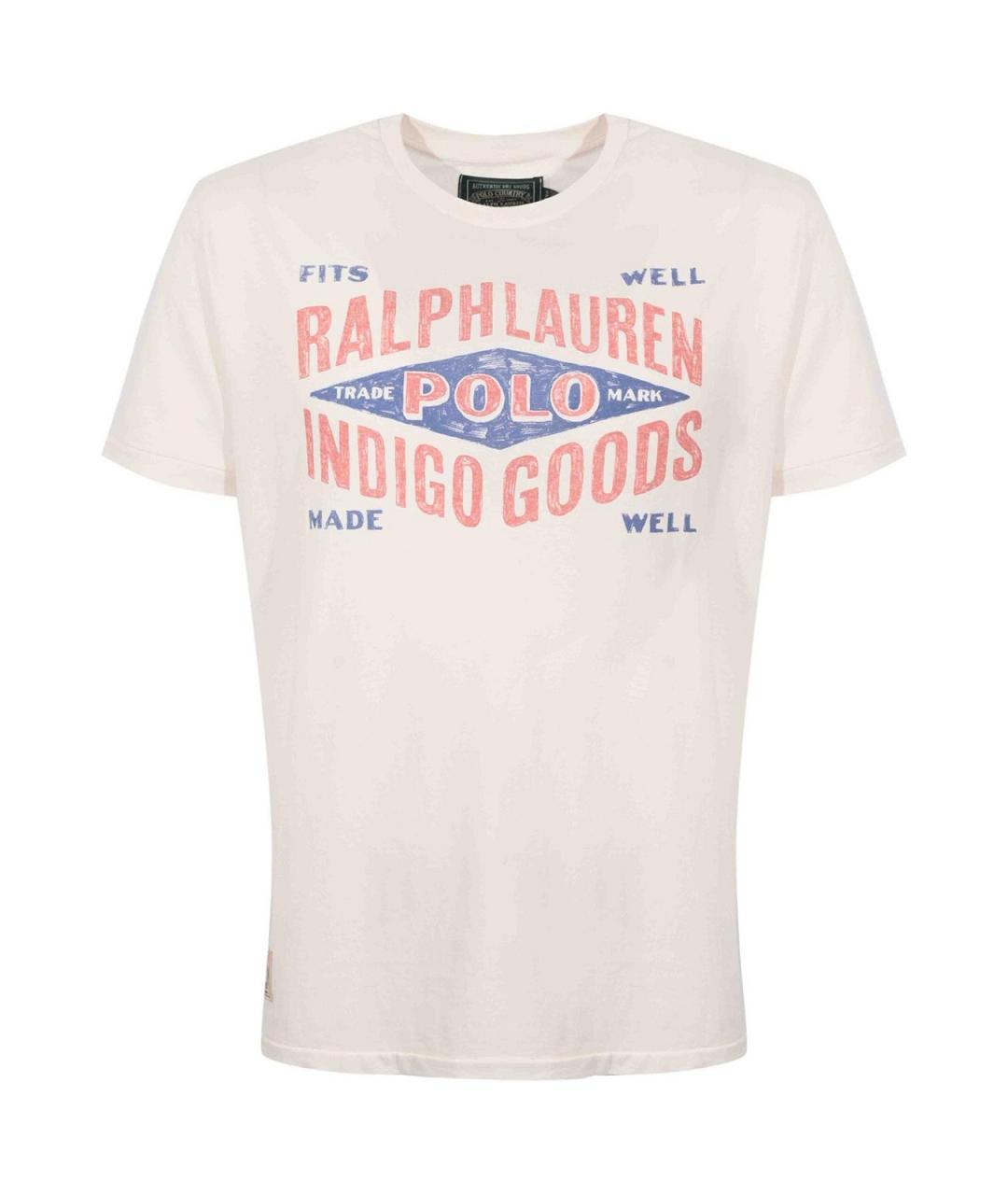 POLO RALPH LAUREN Мульти хлопковая футболка, фото 1
