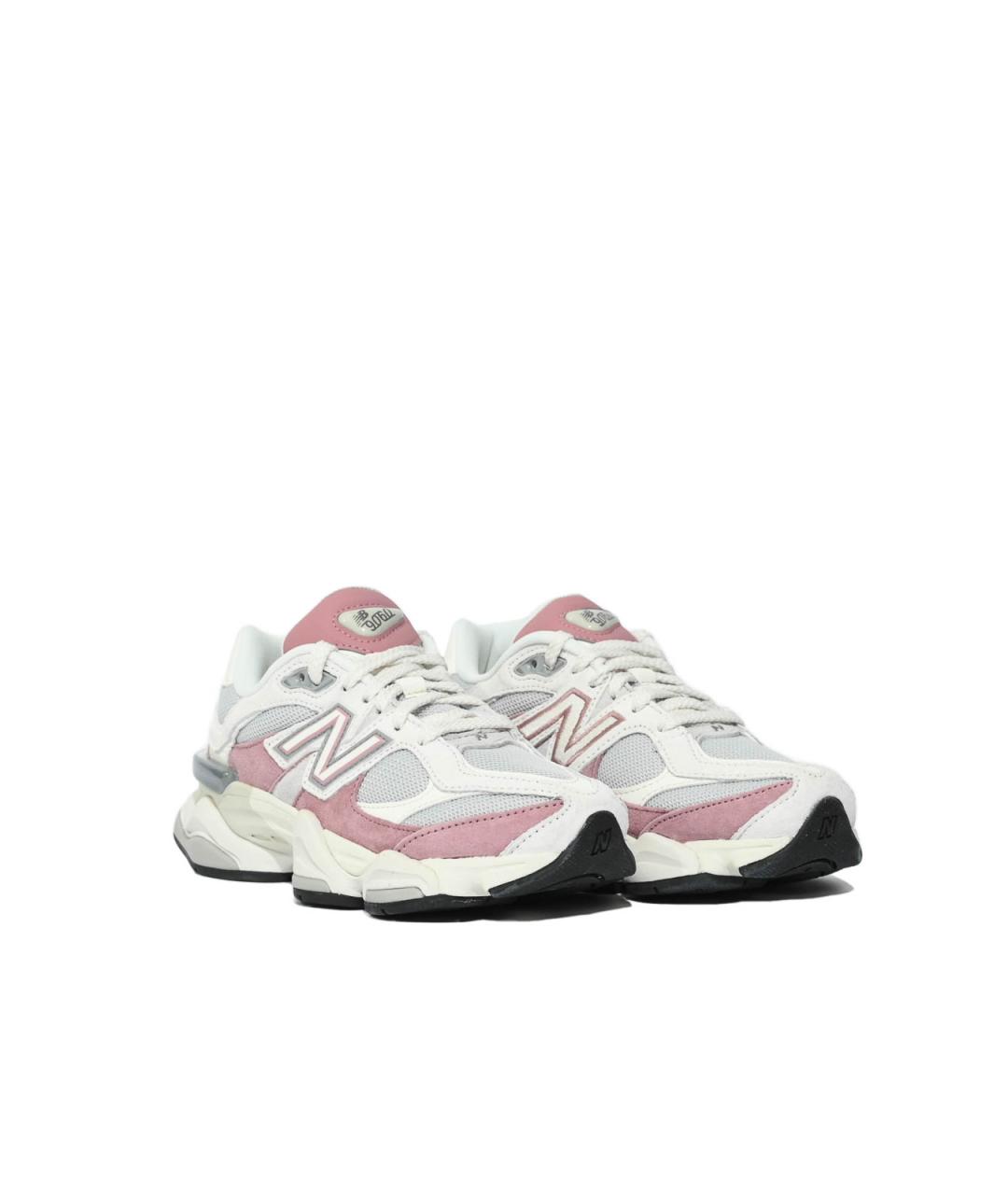 NEW BALANCE Розовые замшевые кроссовки, фото 4
