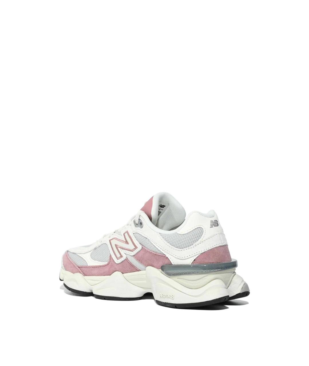 NEW BALANCE Розовые замшевые кроссовки, фото 2