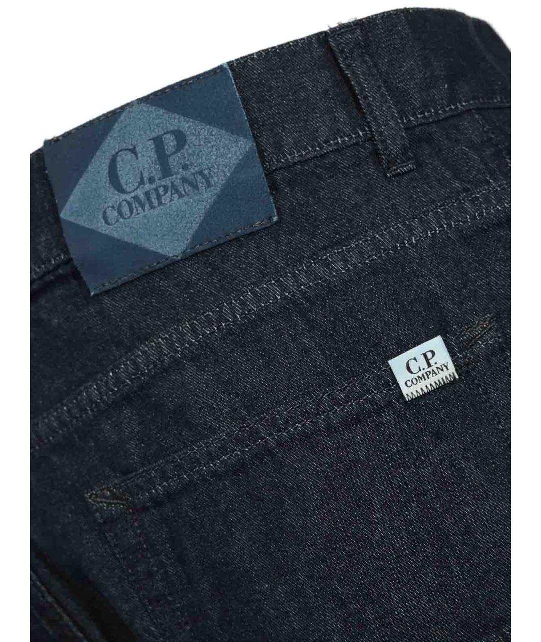 CP COMPANY Синие хлопковые прямые джинсы, фото 3