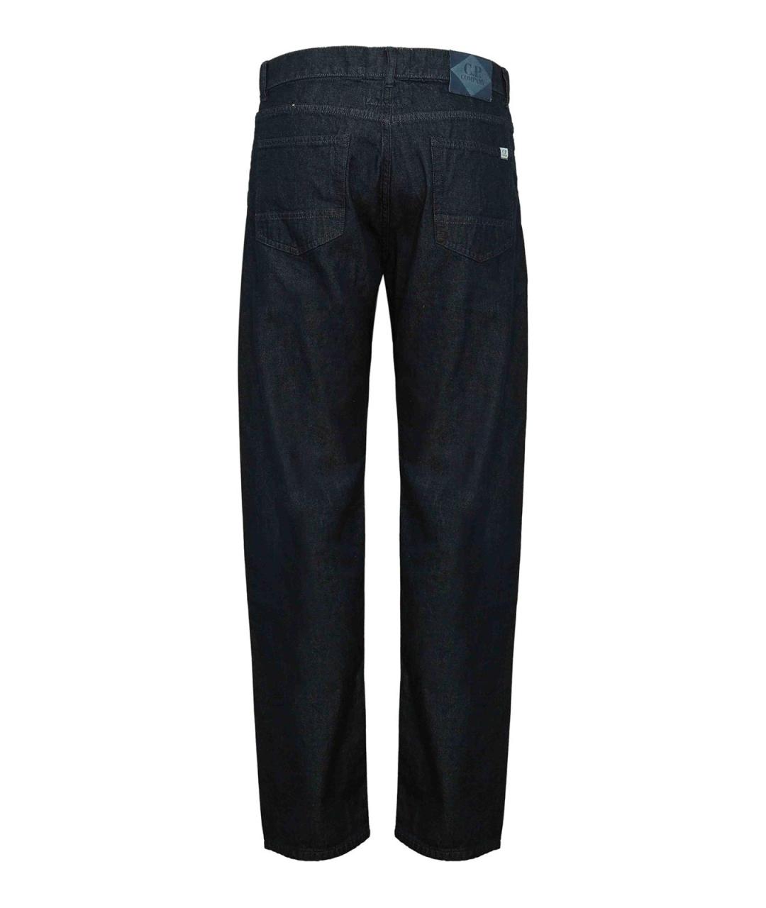CP COMPANY Синие хлопковые прямые джинсы, фото 2