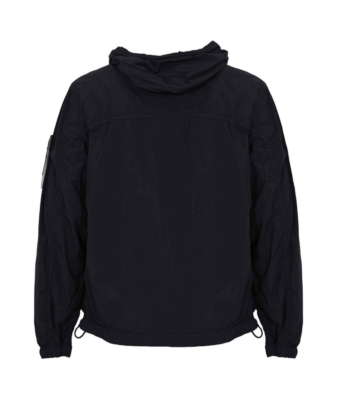STONE ISLAND Темно-синяя полиамидовая куртка, фото 2