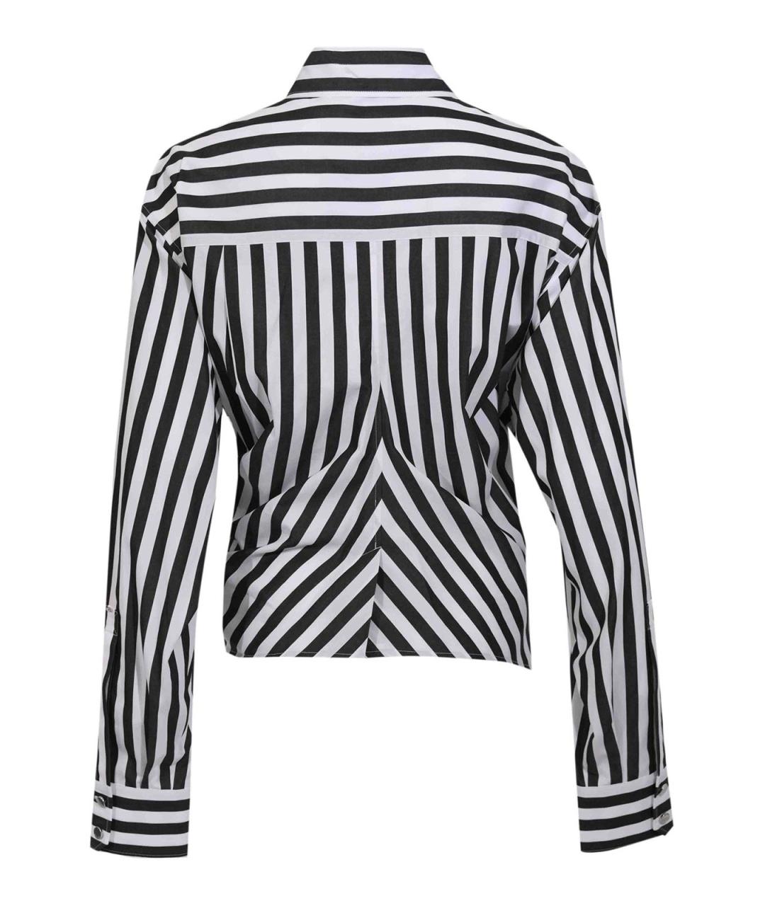 SPORTMAX Черная хлопковая рубашка, фото 2