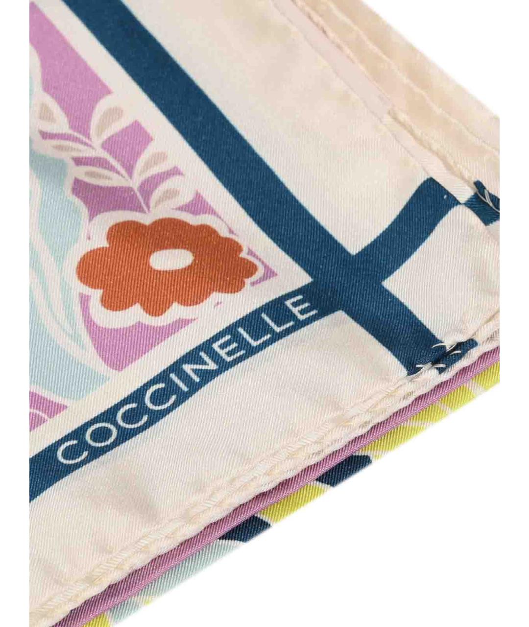 COCCINELLE Мульти шелковый шарф, фото 2