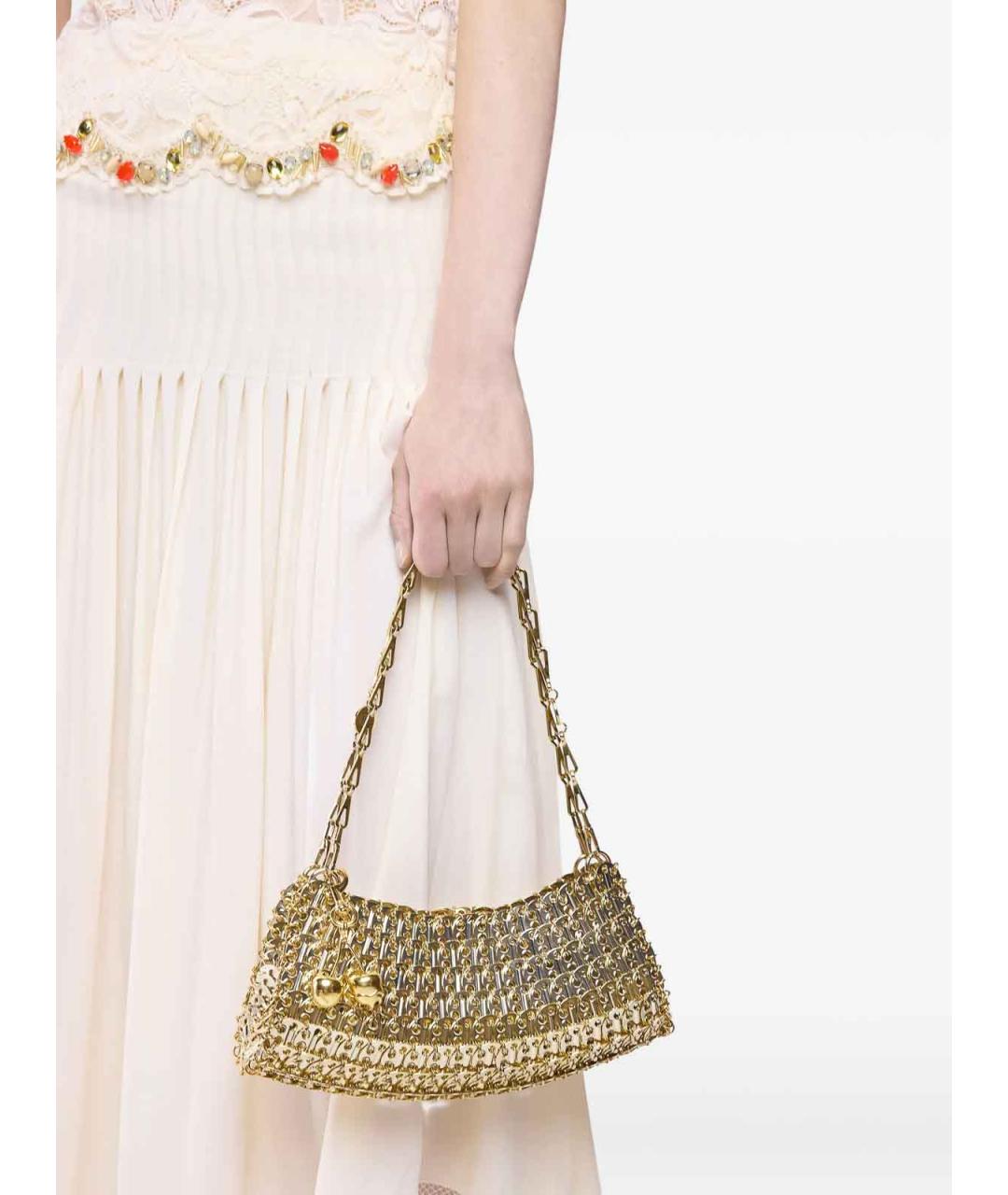 PACO RABANNE Золотая ключница, фото 2