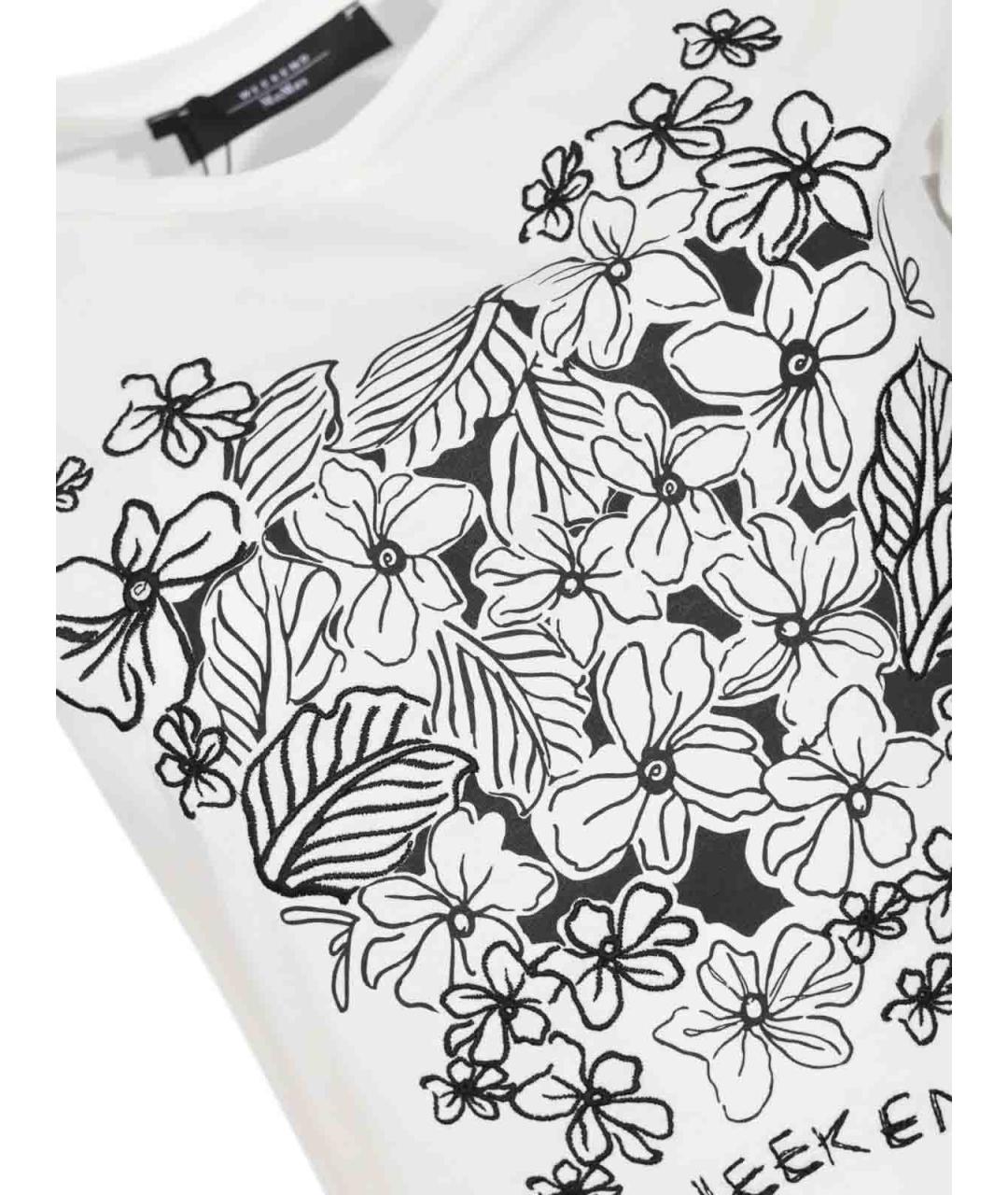 WEEKEND MAX MARA Хлопковая футболка, фото 3