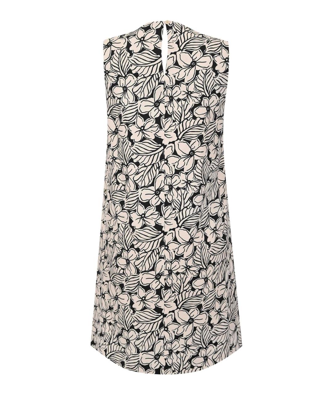WEEKEND MAX MARA Черное хлопковое повседневное платье, фото 2