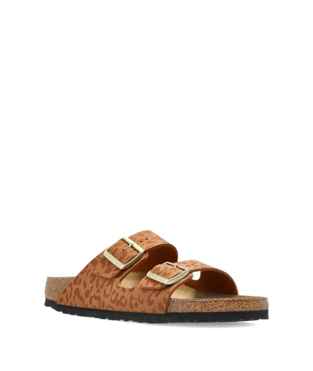 BIRKENSTOCK Мульти кожаные шлепанцы, фото 2