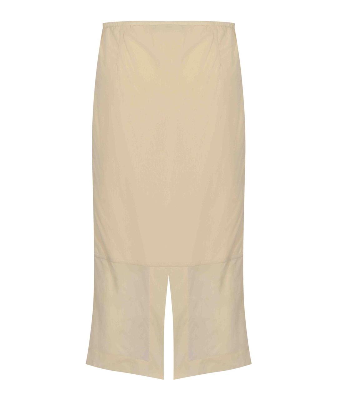 MM6 MAISON MARGIELA Мульти хлопковая юбка миди, фото 2