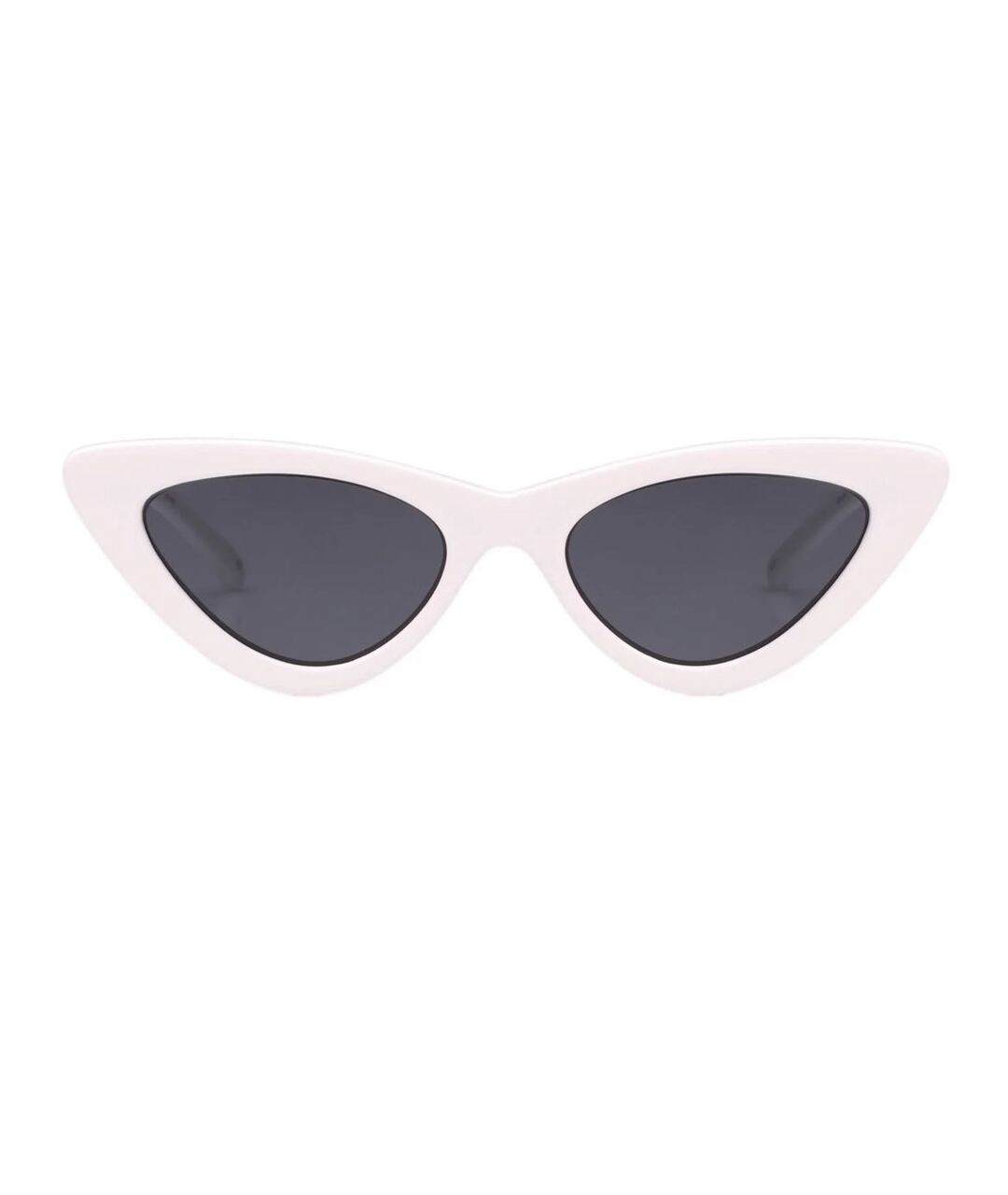 LE SPECS Белые пластиковые солнцезащитные очки, фото 1