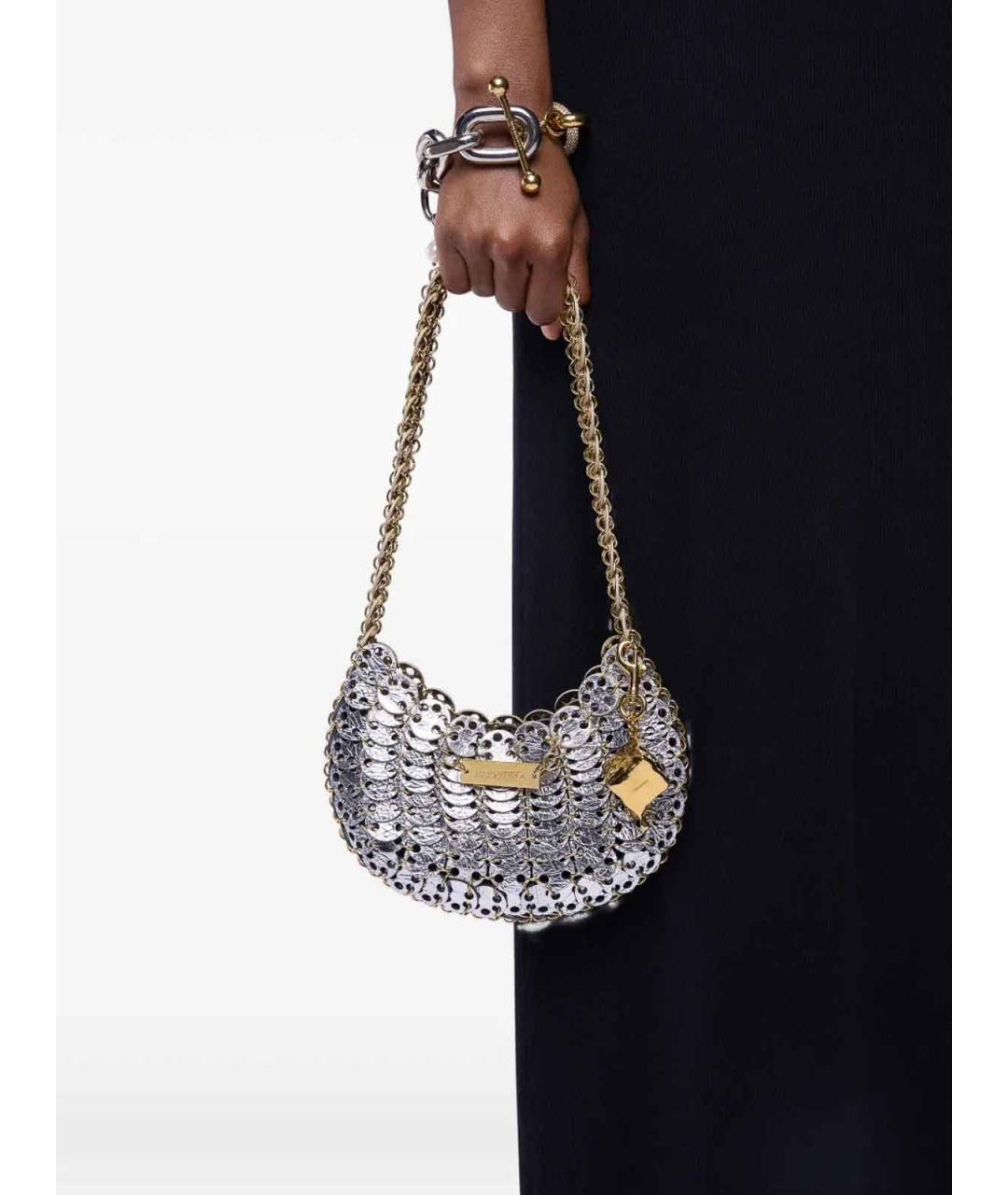 PACO RABANNE Золотой брелок, фото 2