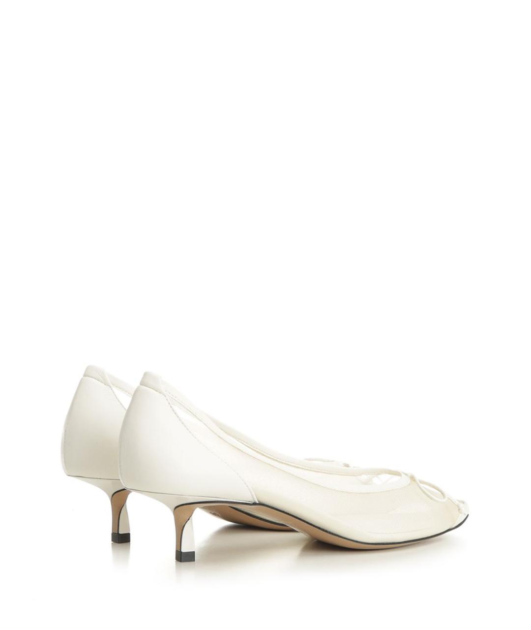 JACQUEMUS Белые текстильные туфли, фото 3