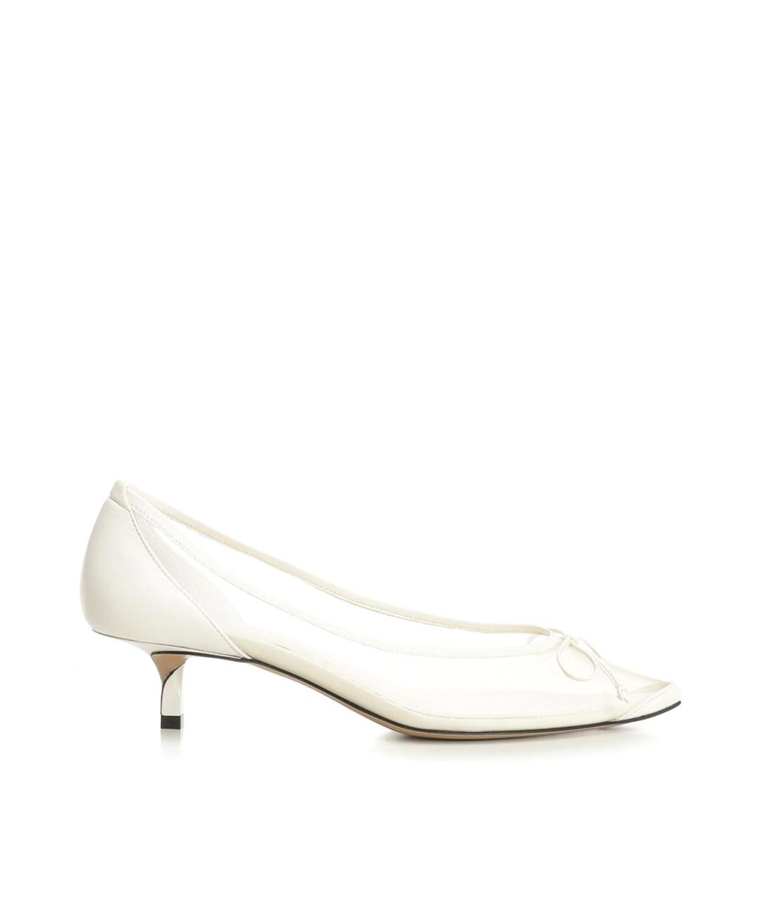 JACQUEMUS Белые текстильные туфли, фото 1
