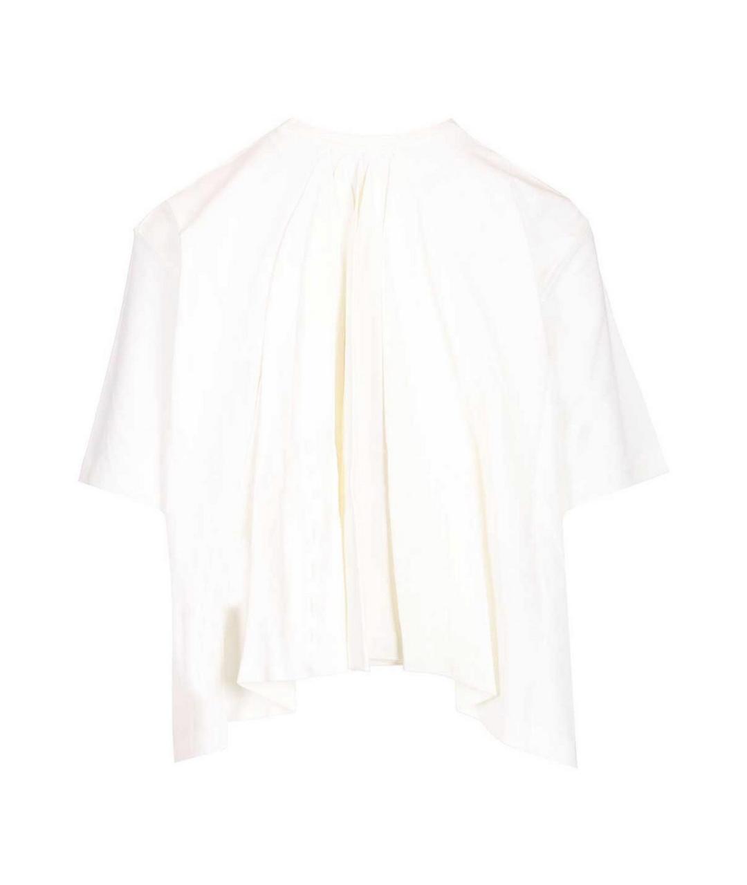 JACQUEMUS Белая хлопковая футболка, фото 2