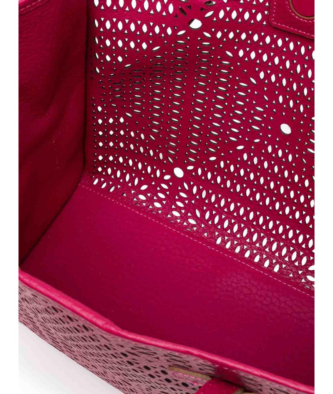 Gianni Chiarini Бежевая кожаная сумка тоут, фото 3