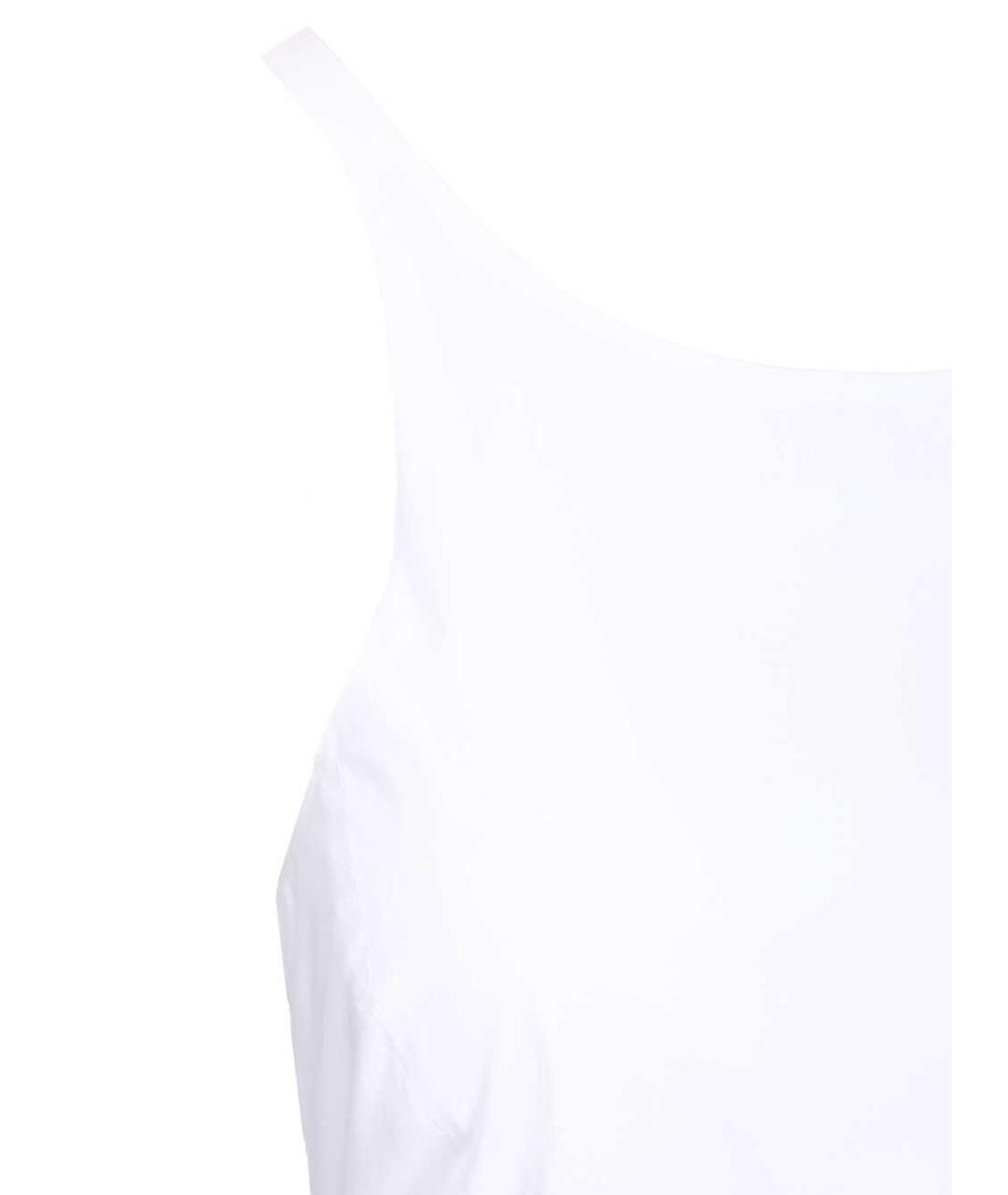 EMPORIO ARMANI Белое хлопковое платье, фото 5