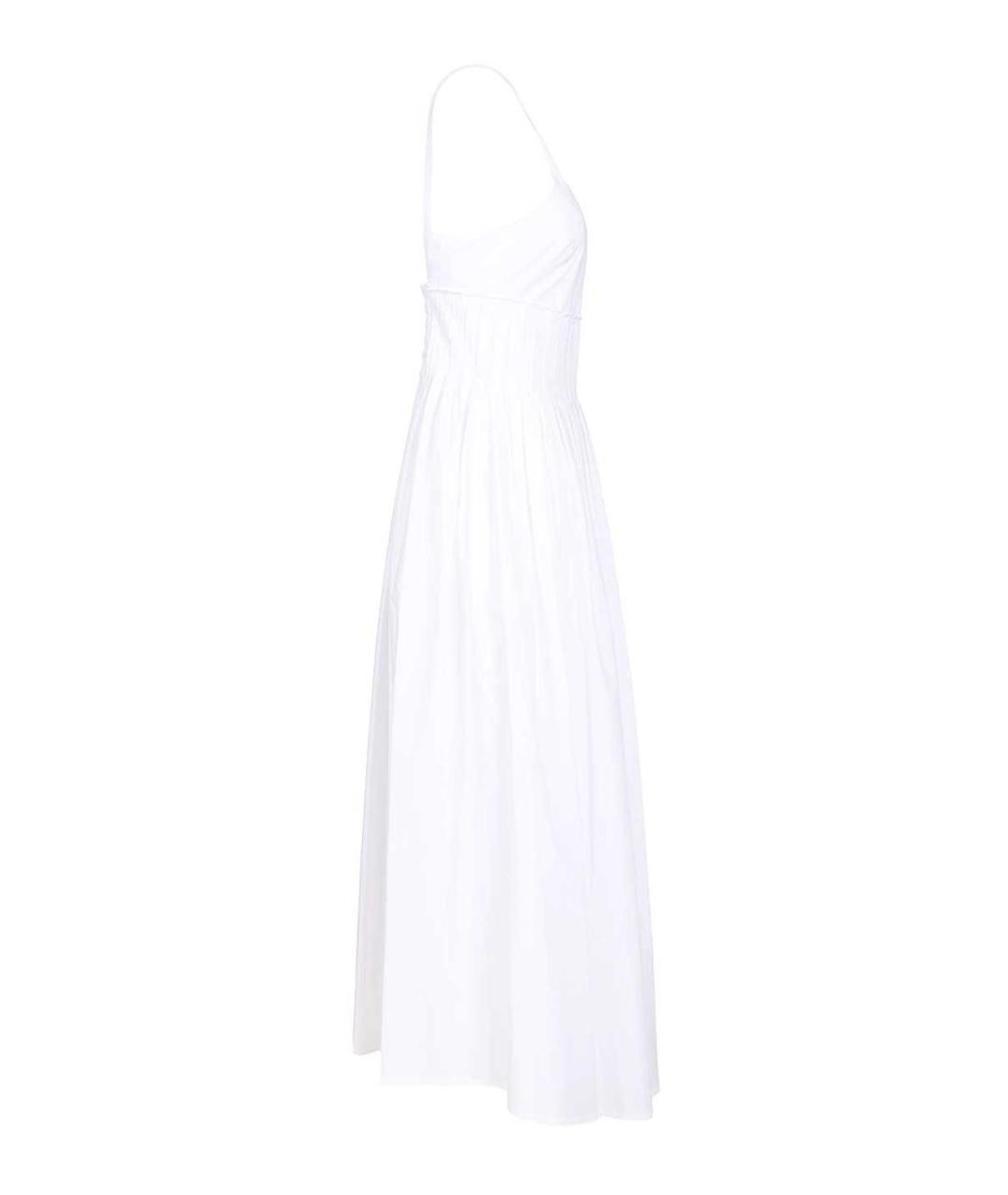 EMPORIO ARMANI Белое хлопковое платье, фото 3