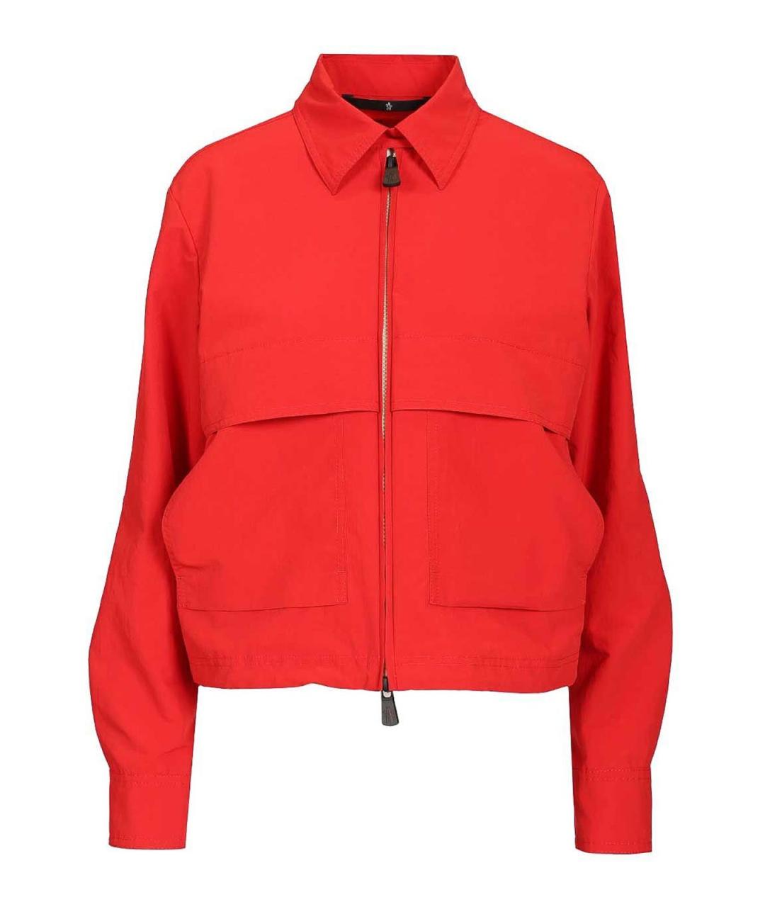 MONCLER Розовая хлопковая рубашка, фото 1