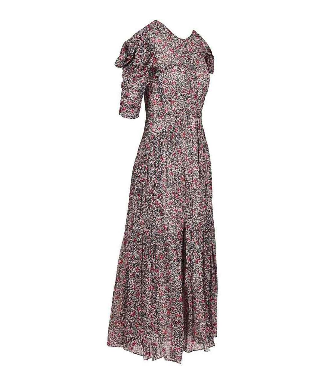 ISABEL MARANT Мульти хлопковое повседневное платье, фото 3