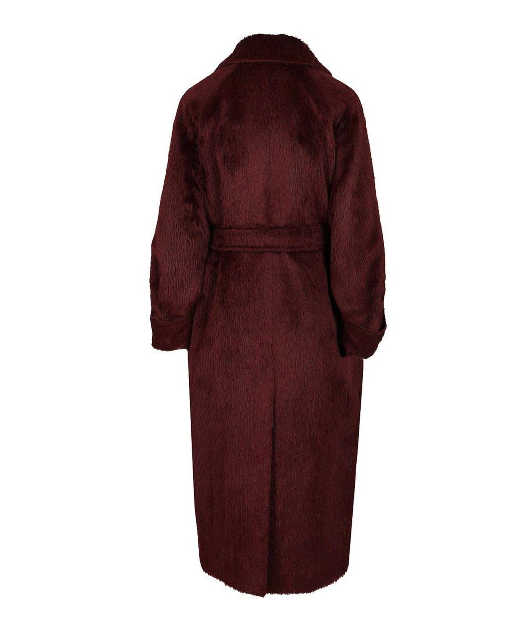 MAX MARA Бордовое пальто, фото 2